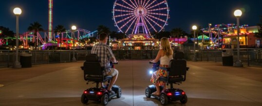 How to Rent Mobility Scooters for Theme Parks, Conventions and More